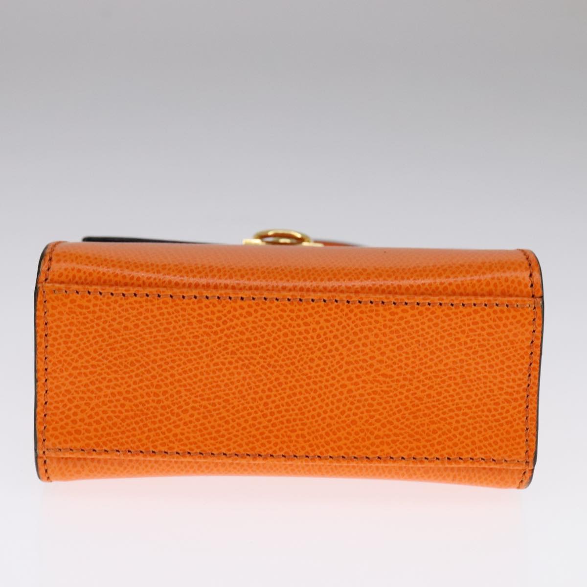 Céline Kelly Orange Leather Handbag (Pre-Owned)