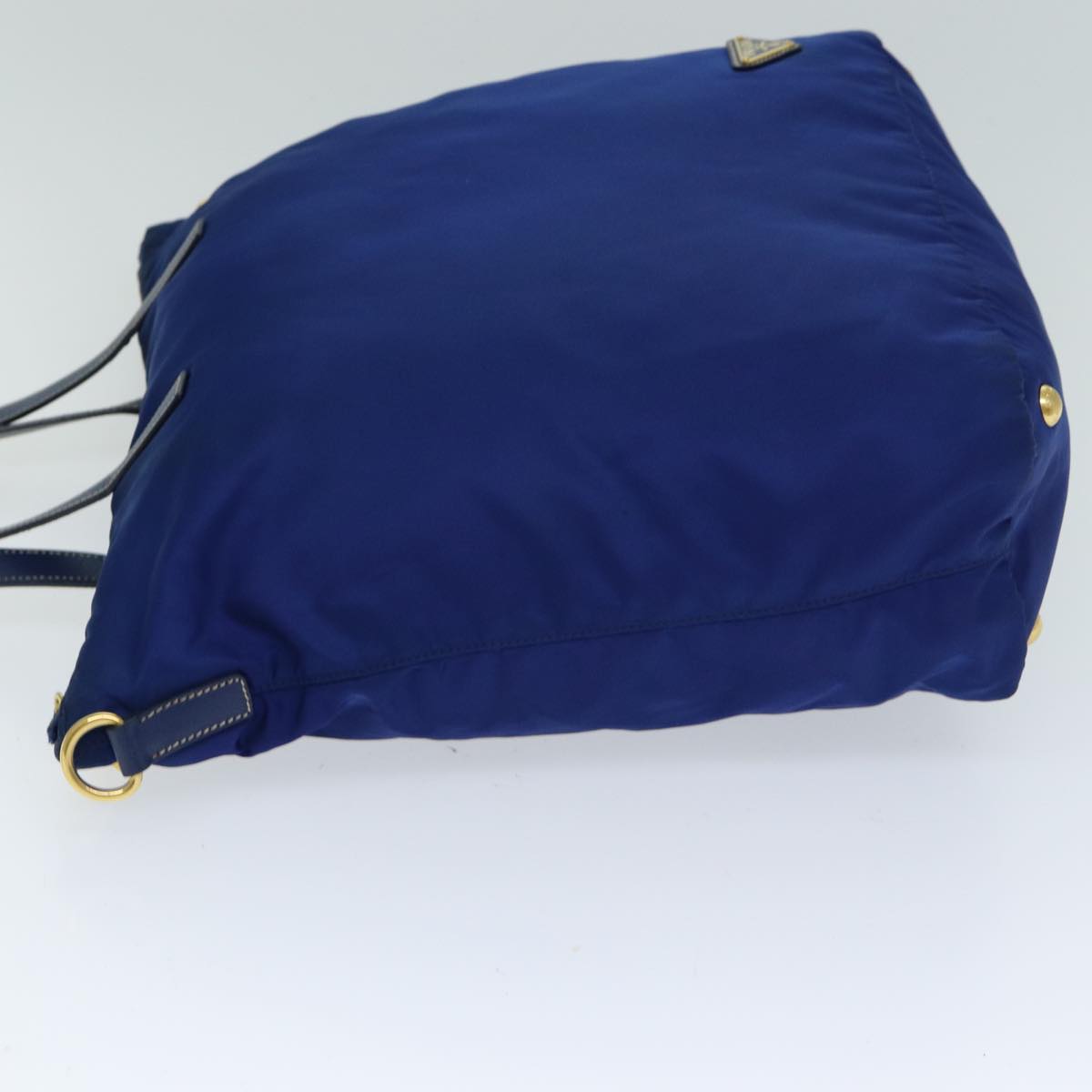 Prada Tessuto Blue Synthetic Tote Bag (Pre-Owned)