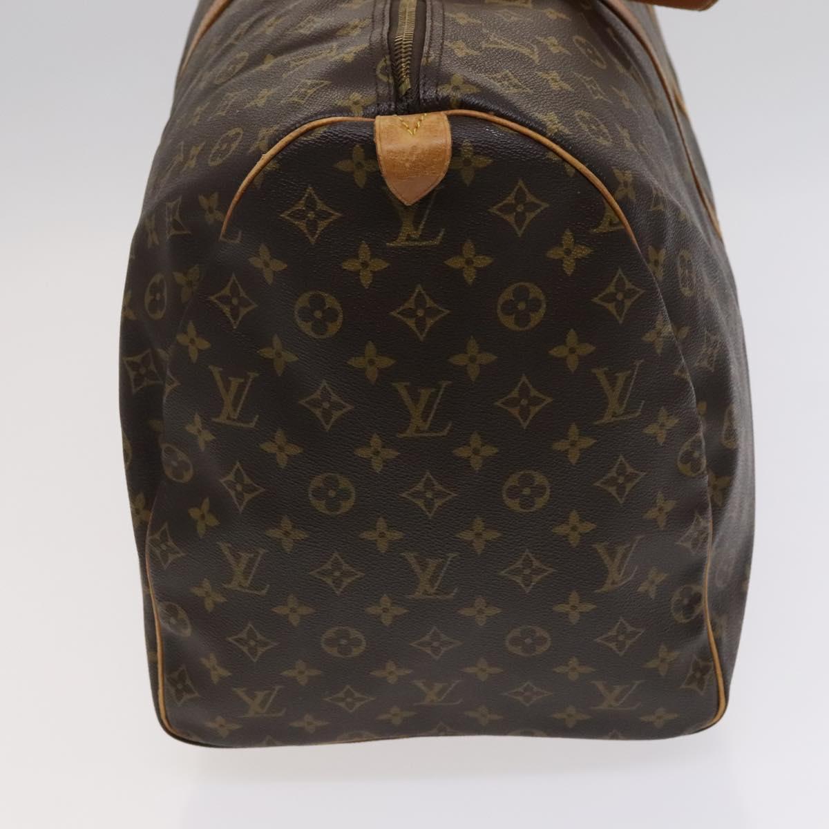 Louis Vuitton Keepall 60 Brown Canvas Travel Bag (Pre-Owned)