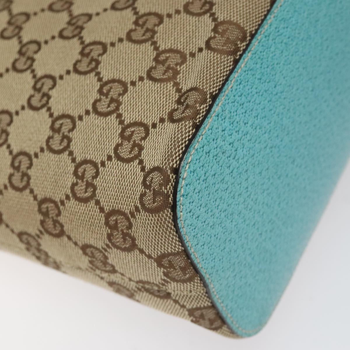 Gucci Beige Canvas Shoulder Bag (Pre-Owned)