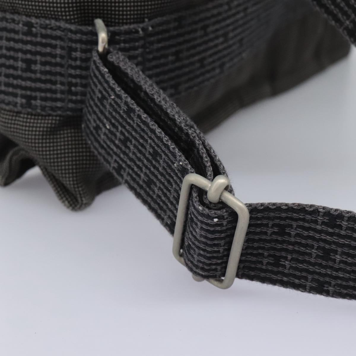 Hermès Herline Grey Canvas Backpack Bag (Pre-Owned)