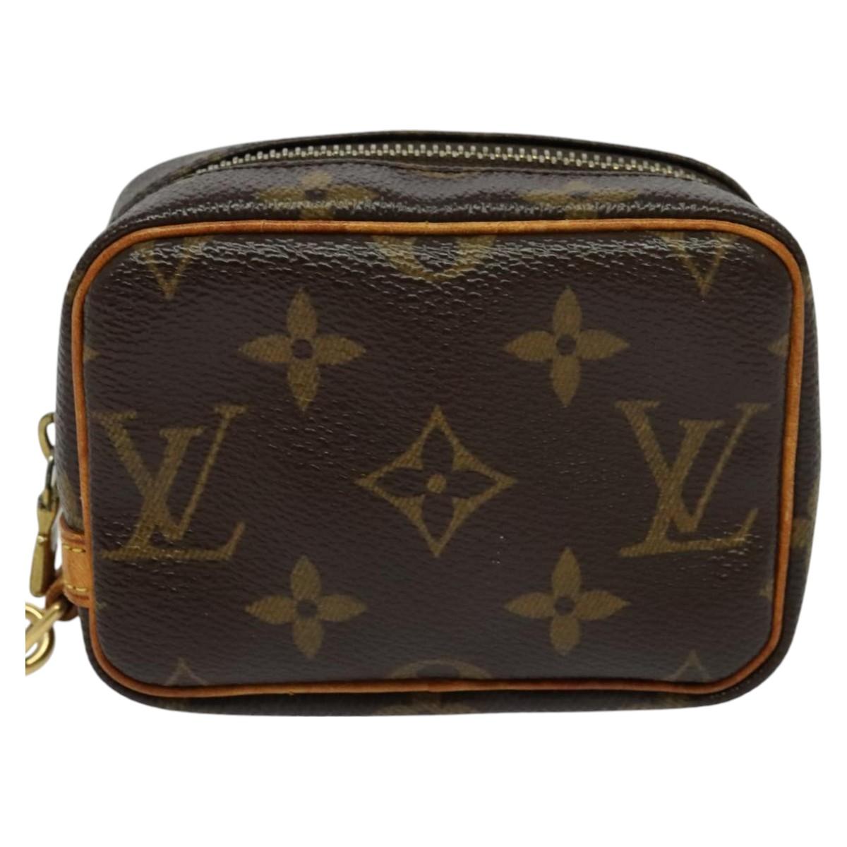 Louis Vuitton Wapity Brown Canvas Clutch Bag (Pre-Owned)