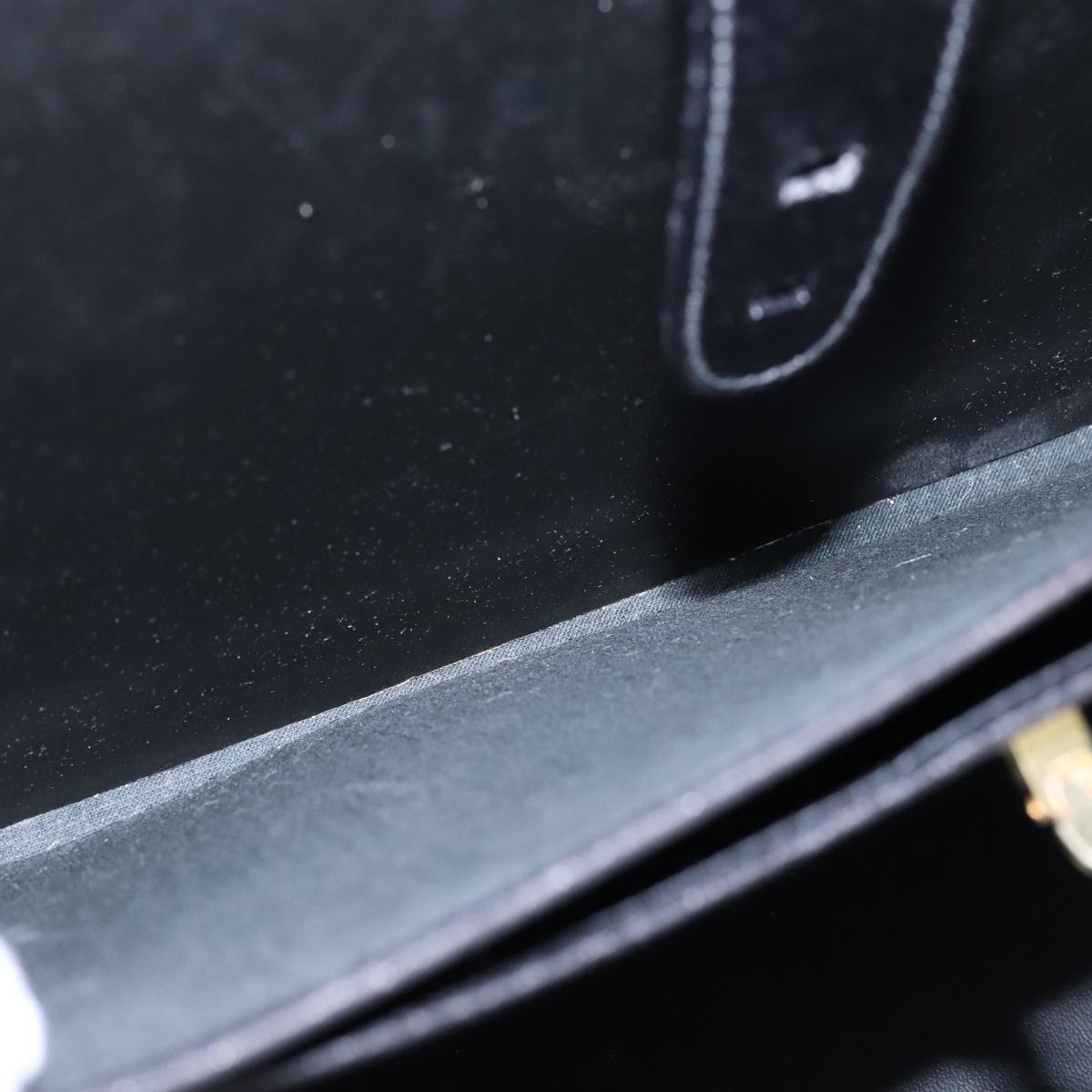 Bally Black Leather Briefcase Bag (Pre-Owned)