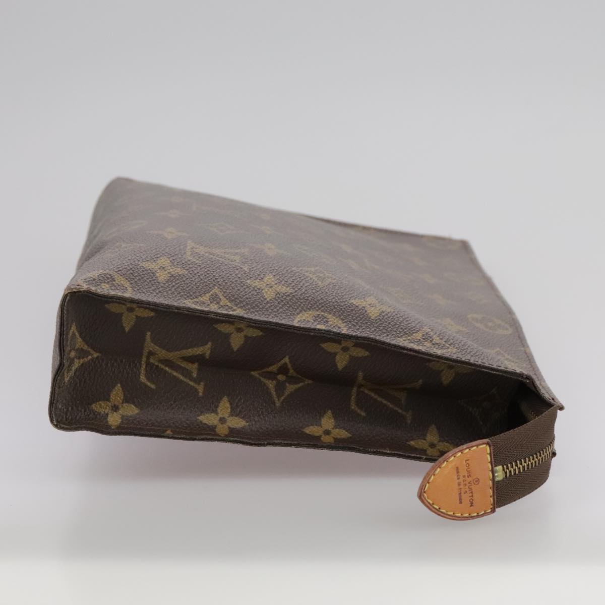 Louis Vuitton Trousse De Toilette Brown Canvas Clutch Bag (Pre-Owned)
