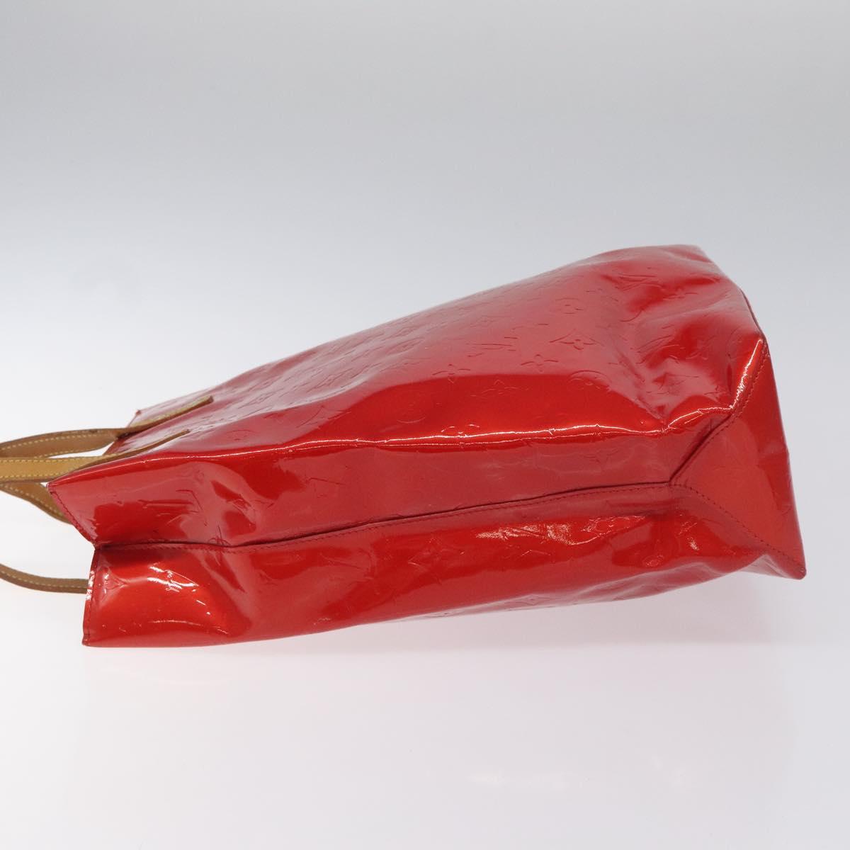 Louis Vuitton Reade Red Patent Leather Tote Bag (Pre-Owned)