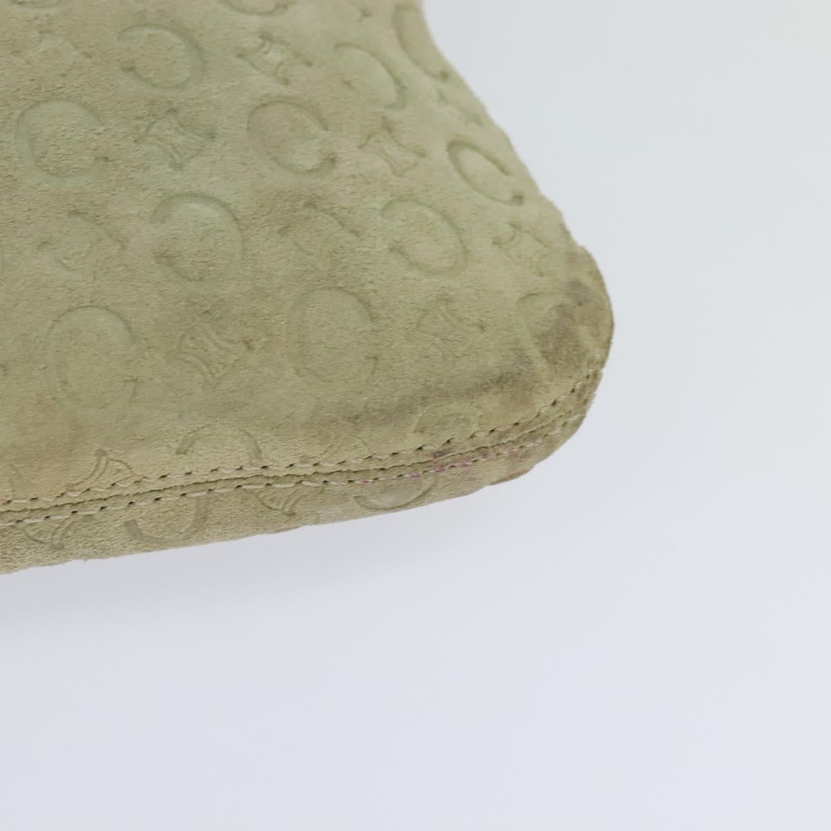Céline Macadam Grey Canvas Shoulder Bag (Pre-Owned)