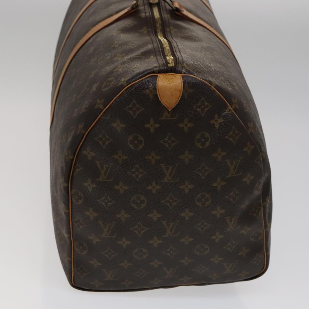 Louis Vuitton Keepall 60 Brown Canvas Travel Bag (Pre-Owned)