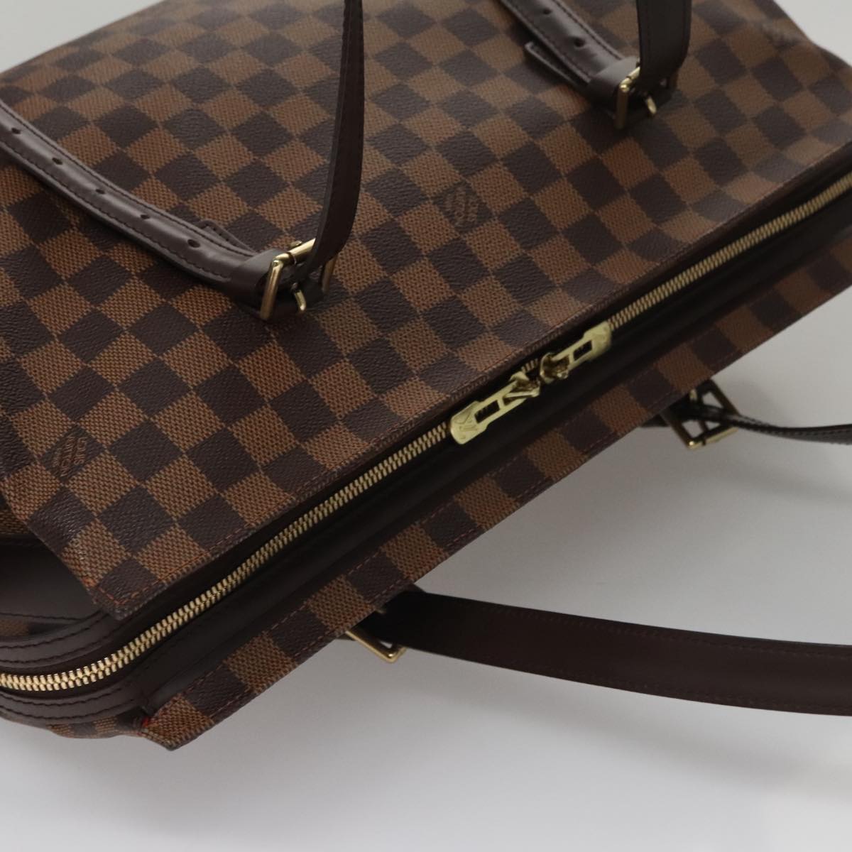 Louis Vuitton Chelsea Brown Canvas Tote Bag (Pre-Owned)