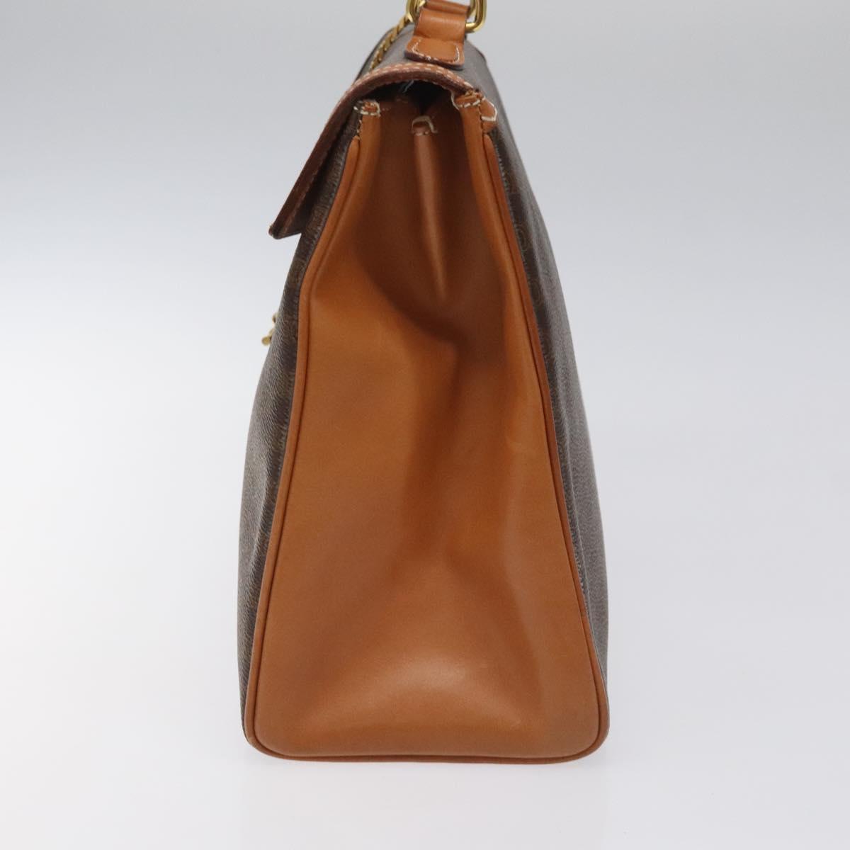 Céline Macadam Brown Canvas Handbag (Pre-Owned)