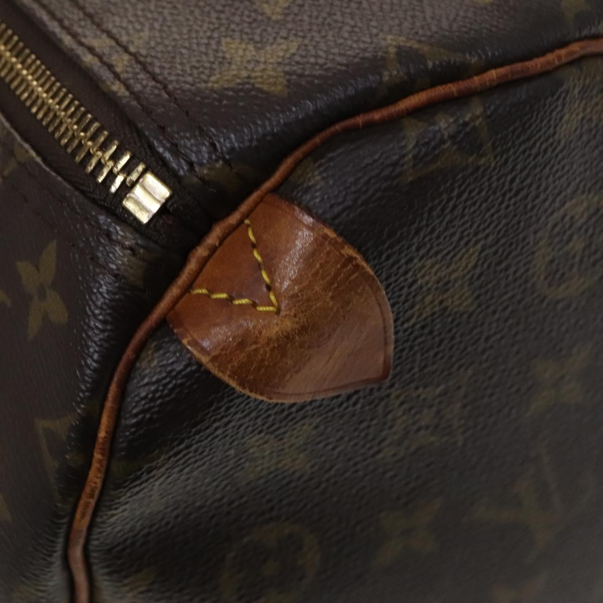 Louis Vuitton Keepall 55 Brown Canvas Travel Bag (Pre-Owned)