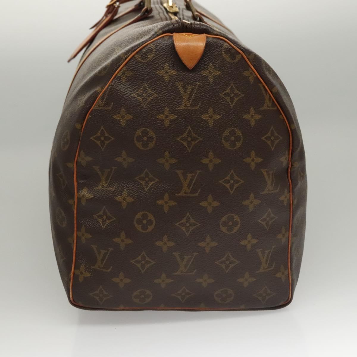 Louis Vuitton Keepall 45 Brown Canvas Travel Bag (Pre-Owned)