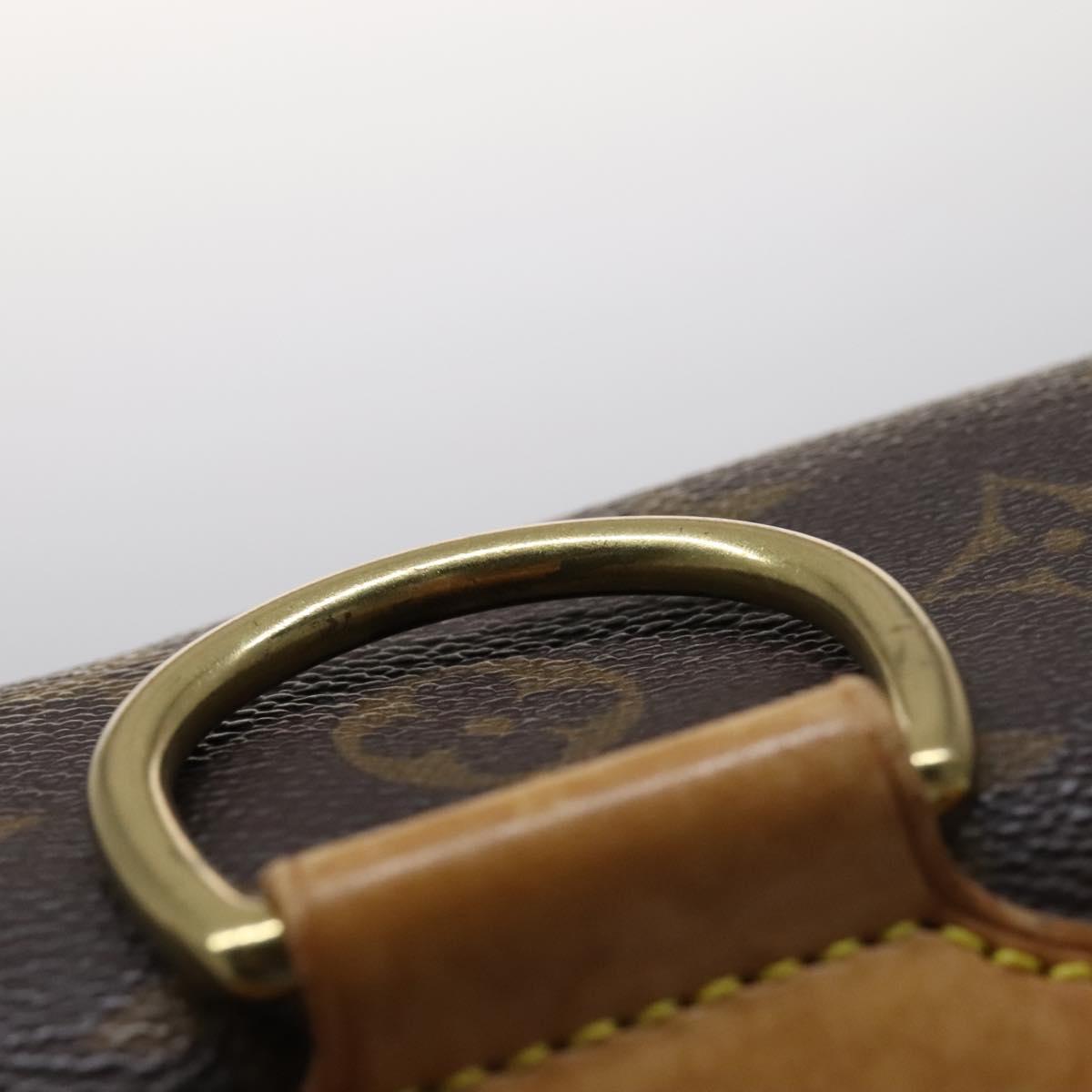 Louis Vuitton Montsouris Mm Brown Canvas Backpack Bag (Pre-Owned)