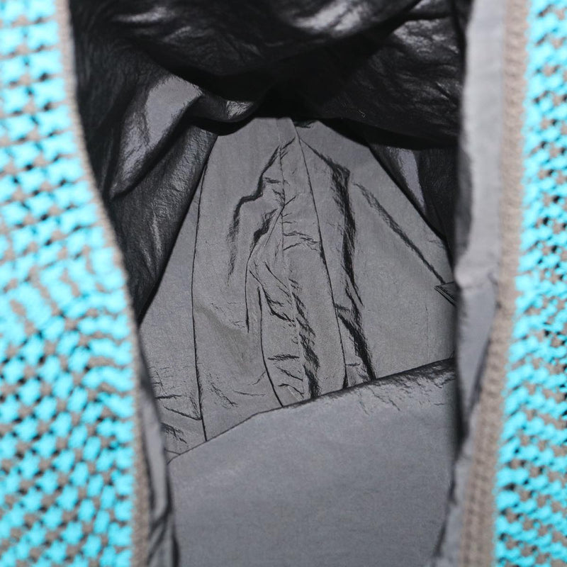 Bottega Veneta Blue Leather Tote Bag (Pre-Owned)