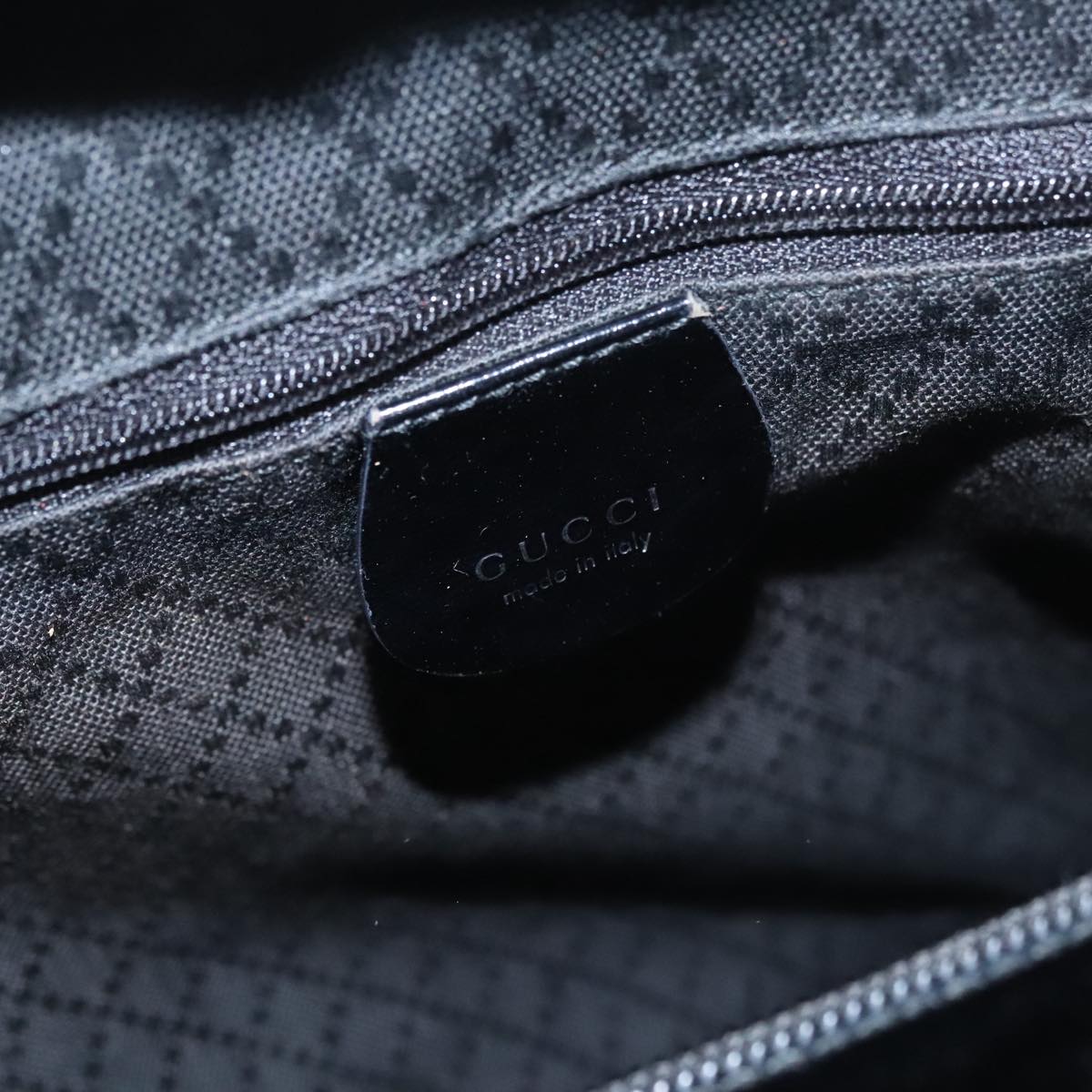 Gucci Bamboo Black Synthetic Handbag (Pre-Owned)