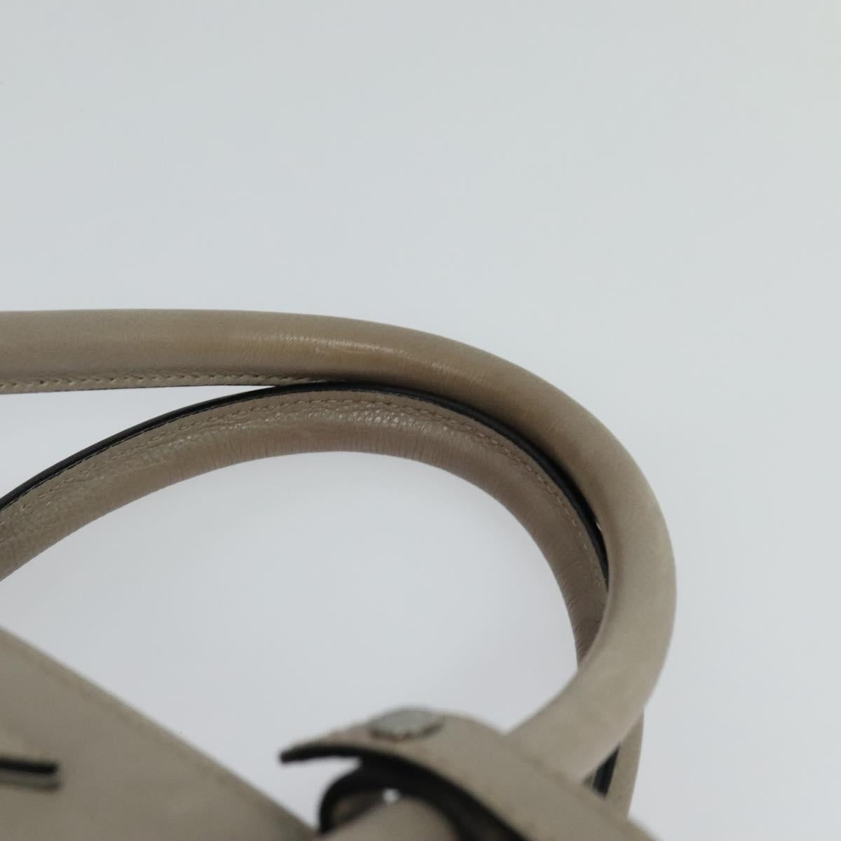 Prada Galleria Beige Leather Handbag (Pre-Owned)