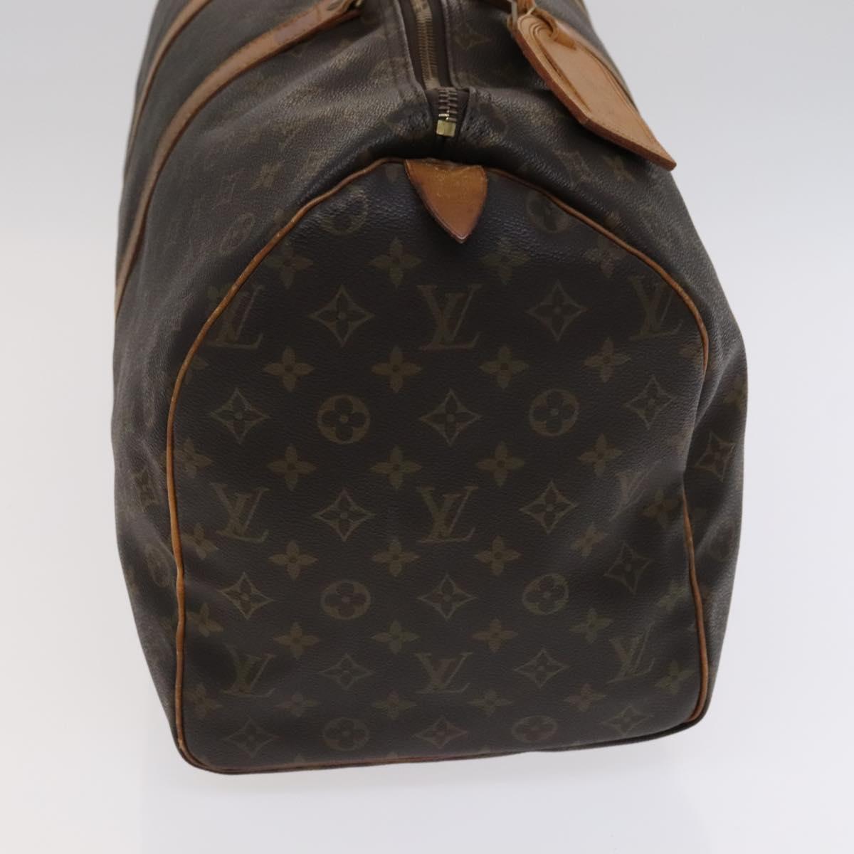 Louis Vuitton Keepall 50 Brown Canvas Travel Bag (Pre-Owned)
