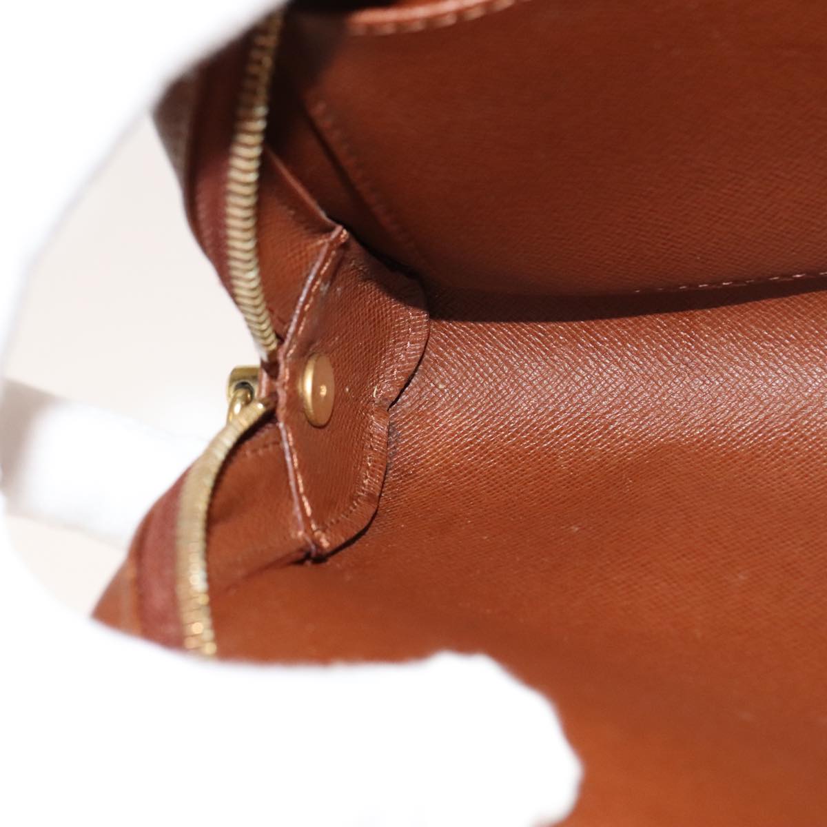 Louis Vuitton Orsay Brown Canvas Clutch Bag (Pre-Owned)