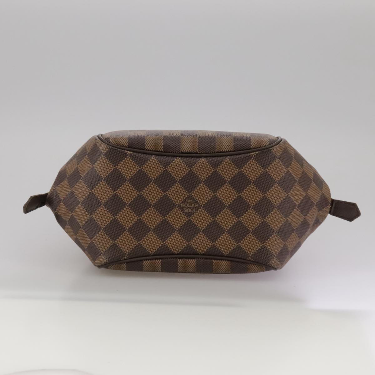 Louis Vuitton Belem Pm Brown Canvas Handbag (Pre-Owned)