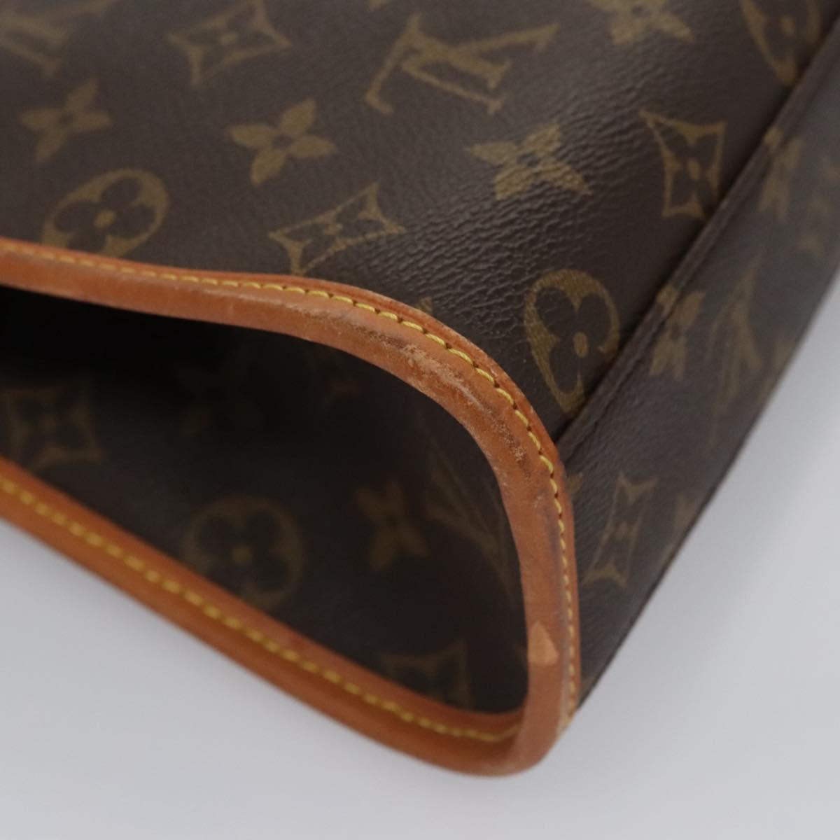 Louis Vuitton Bel Air Brown Canvas Briefcase Bag (Pre-Owned)