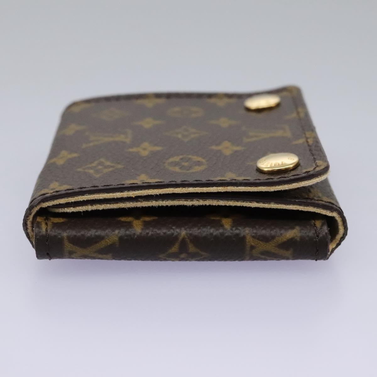 Louis Vuitton Jewelry Case Brown Canvas Wallet (Pre-Owned)