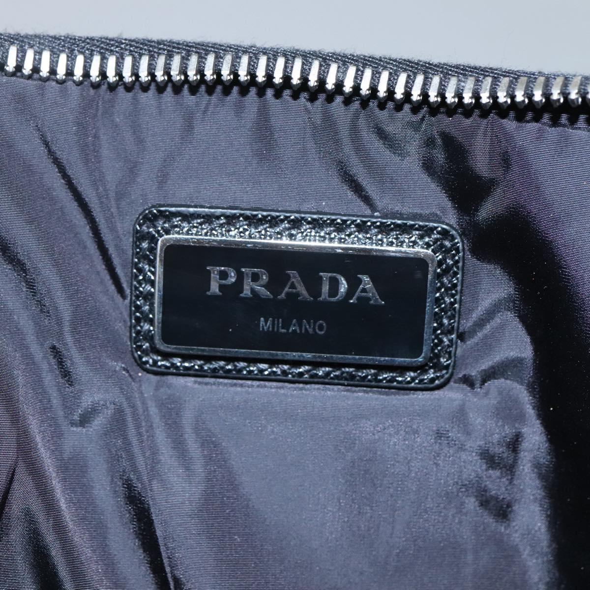 Prada Re-Nylon Purple Synthetic Clutch Bag (Pre-Owned)