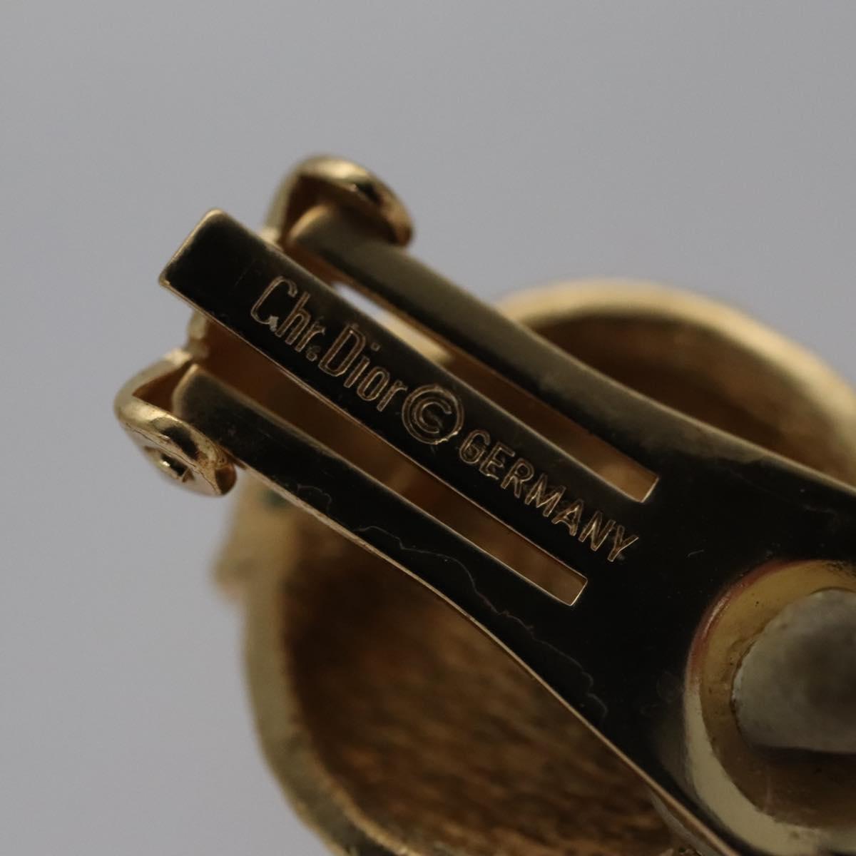 Dior -- Gold Gold Plated Earring Jewelry (Pre-Owned)