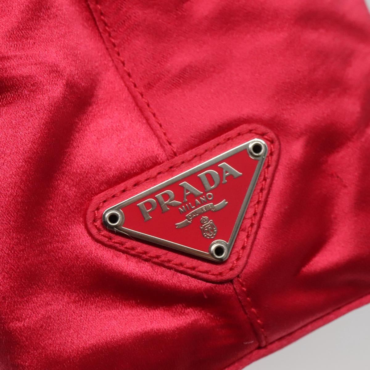 Prada Tessuto Pink Synthetic Shoulder Bag (Pre-Owned)