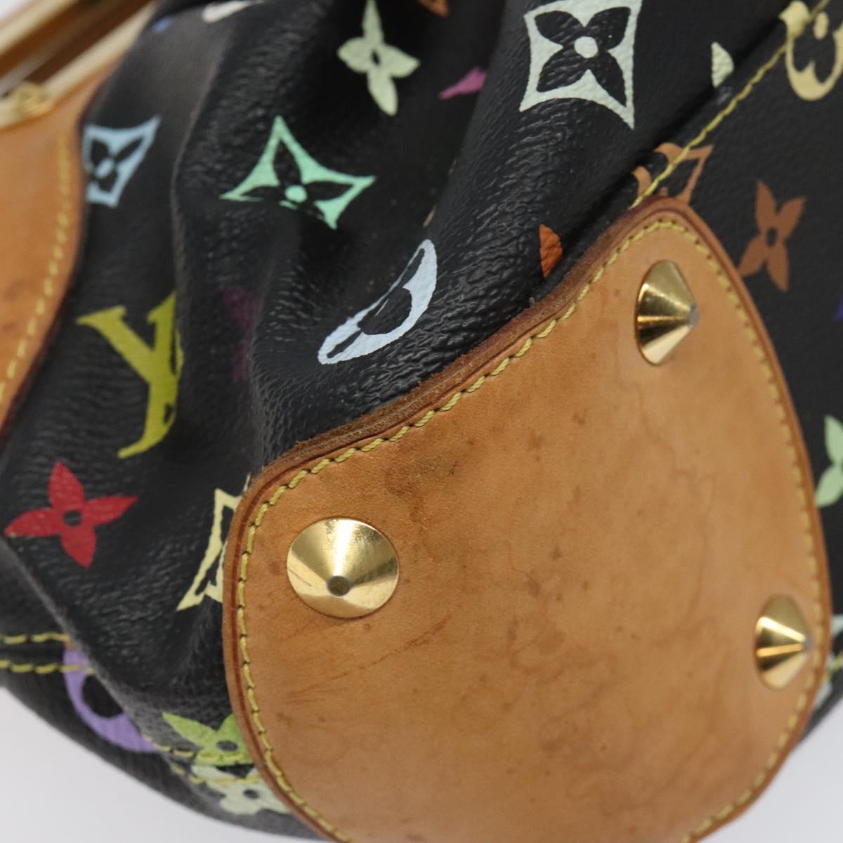 Louis Vuitton Judy Black Canvas Shoulder Bag (Pre-Owned)