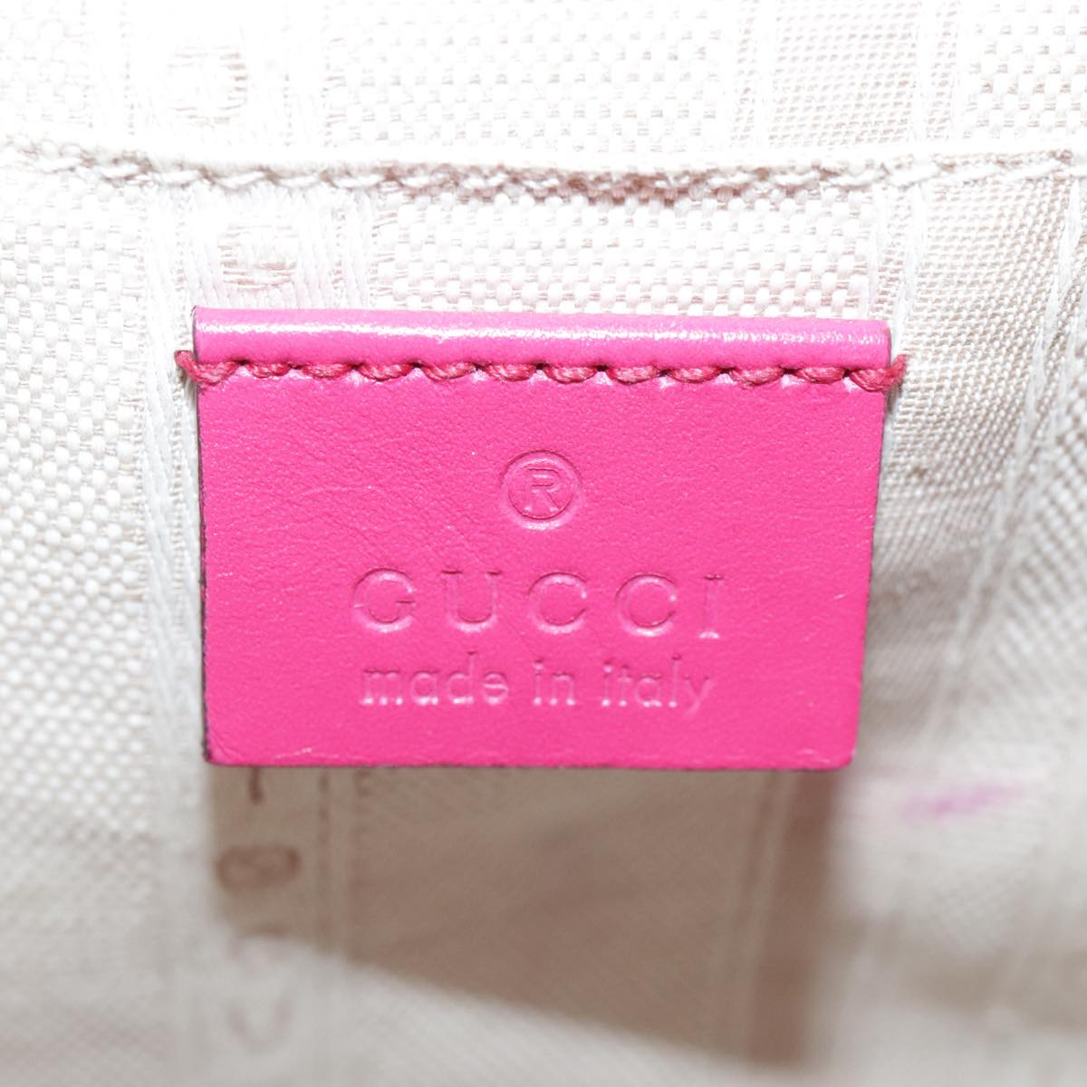 Gucci Diamante Pink Leather Shoulder Bag (Pre-Owned)