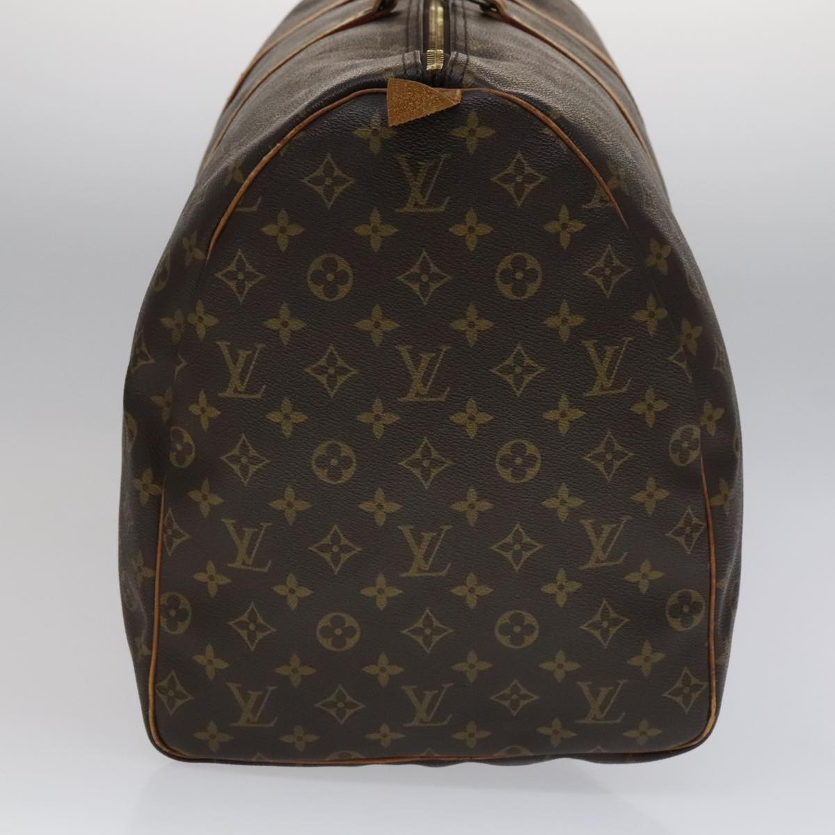 Louis Vuitton Keepall 60 Brown Canvas Travel Bag (Pre-Owned)