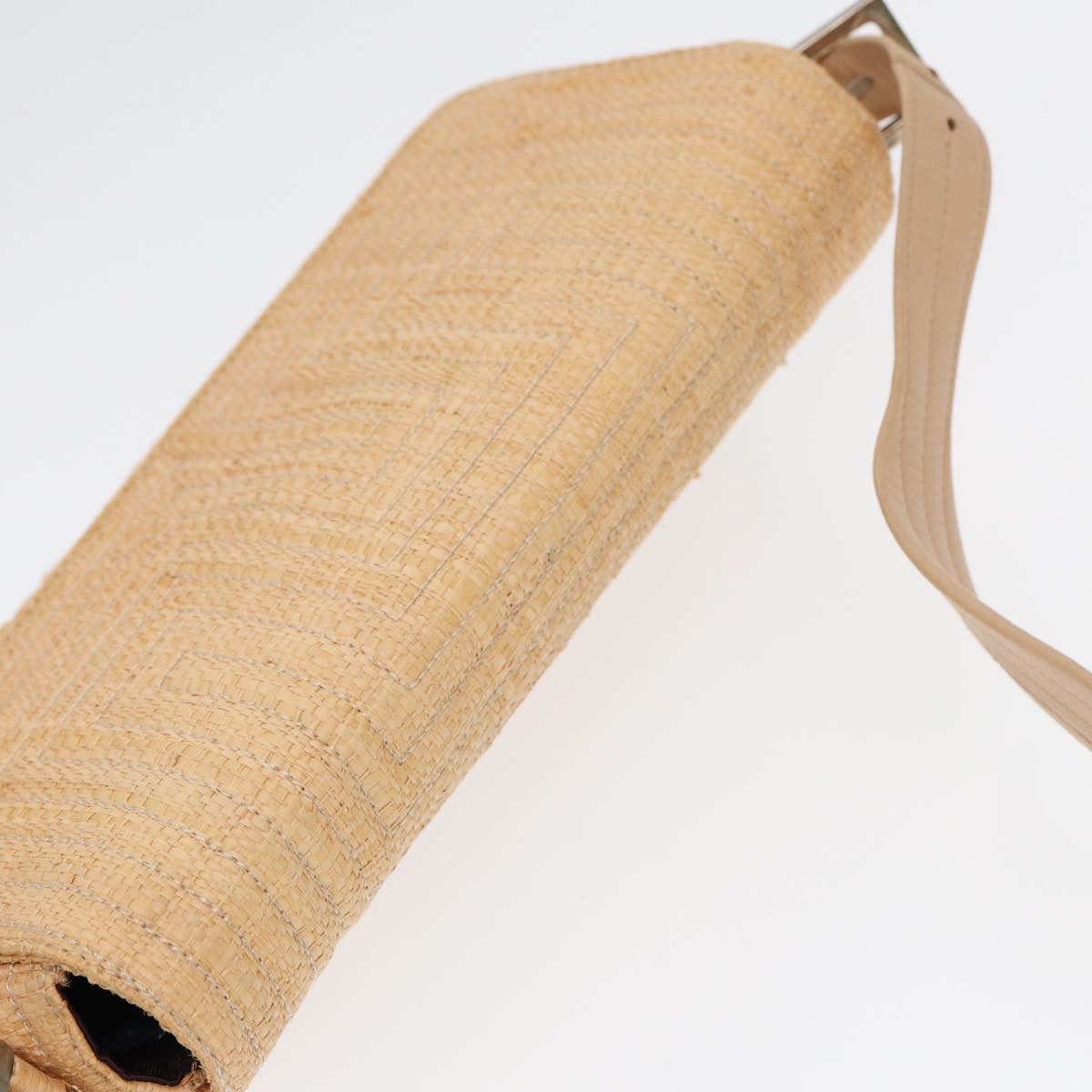 Bally Beige Canvas Shoulder Bag (Pre-Owned)