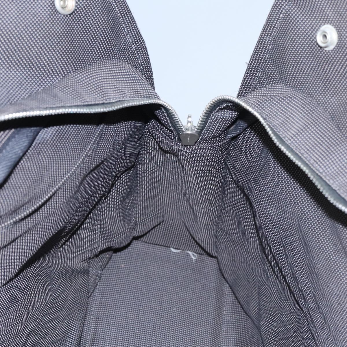 Hermès Herline Grey Canvas Tote Bag (Pre-Owned)