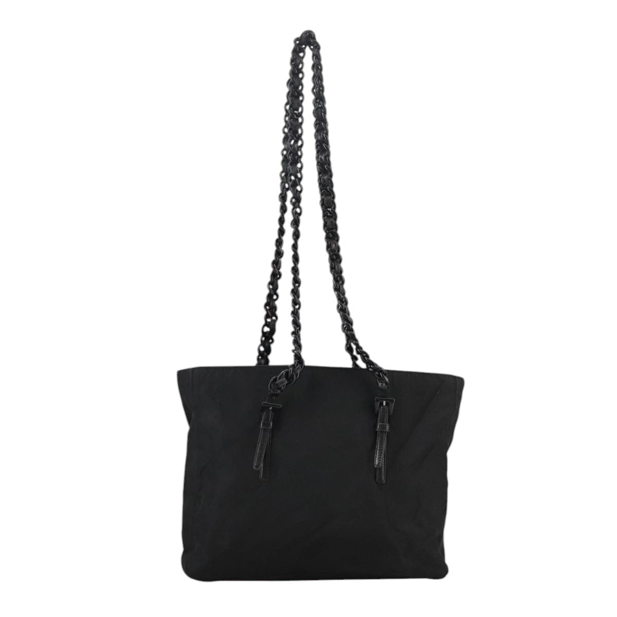 Prada Black Synthetic Shoulder Bag (Pre-Owned)