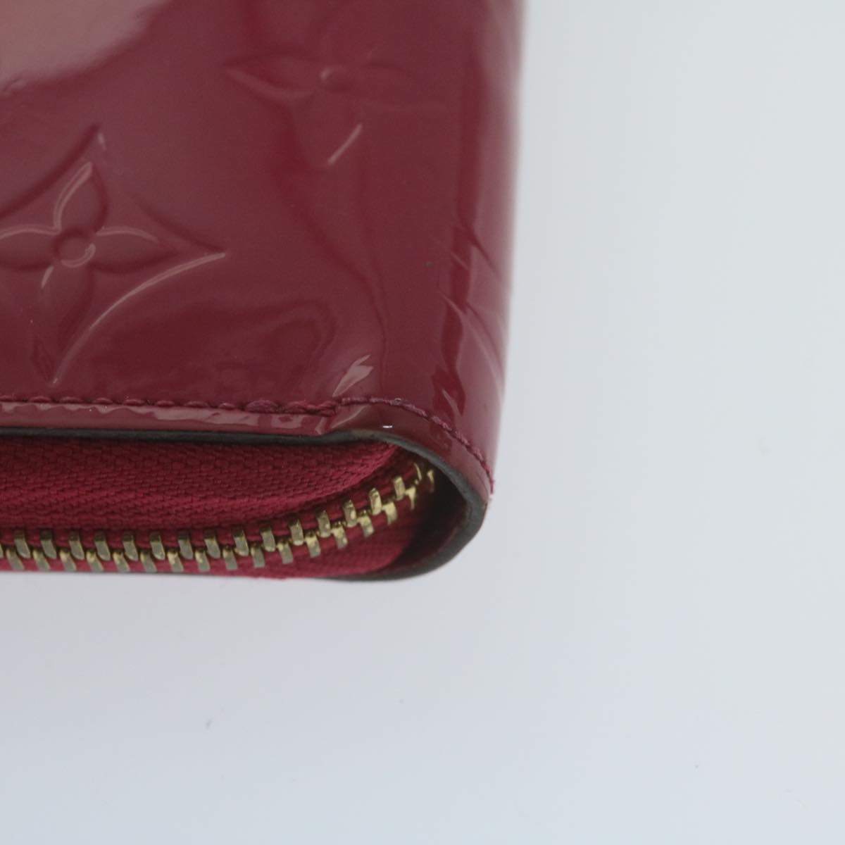 Louis Vuitton Zippy Wallet Pink Patent Leather Wallet (Pre-Owned)