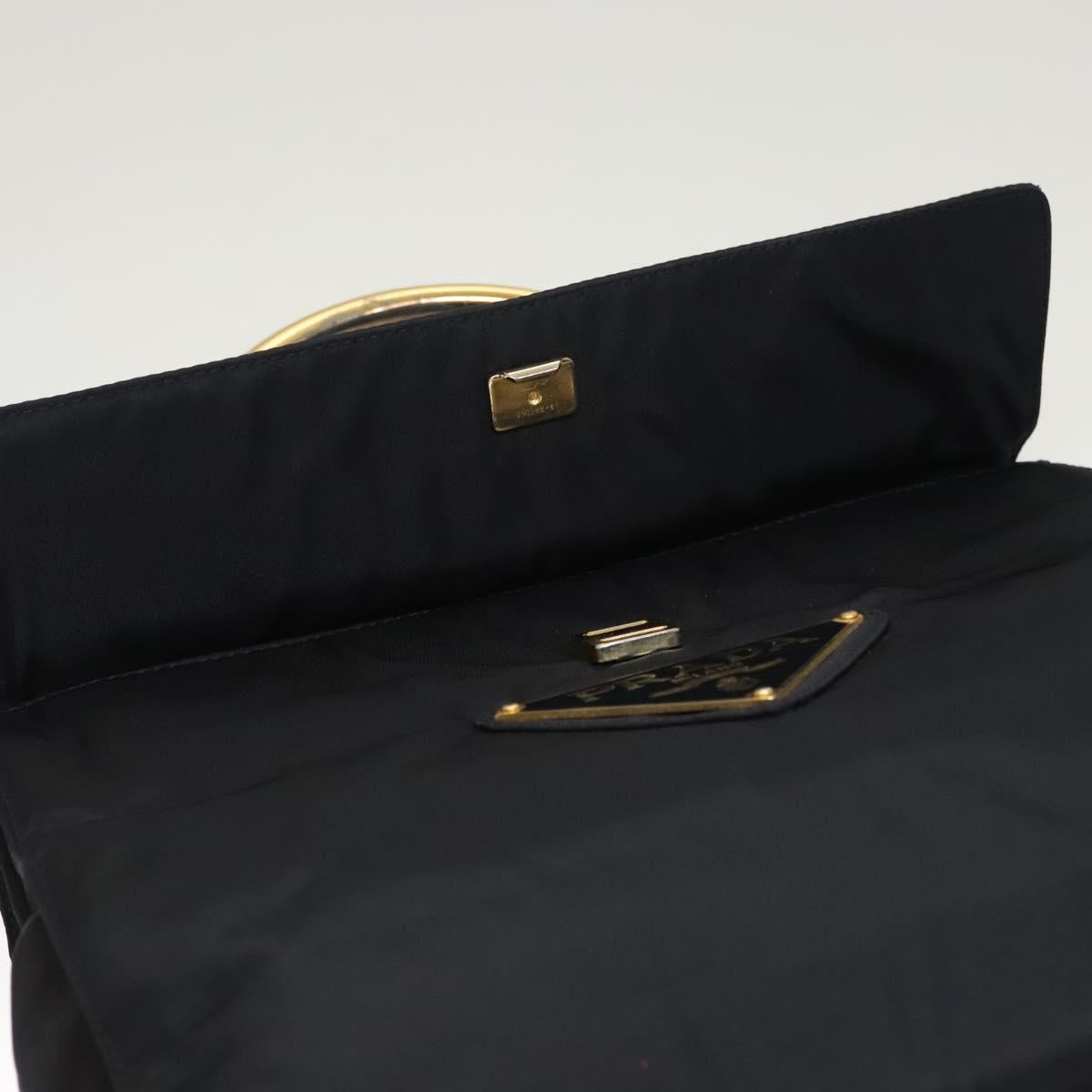 Prada Navy Nylon Handbag (Pre-Owned)