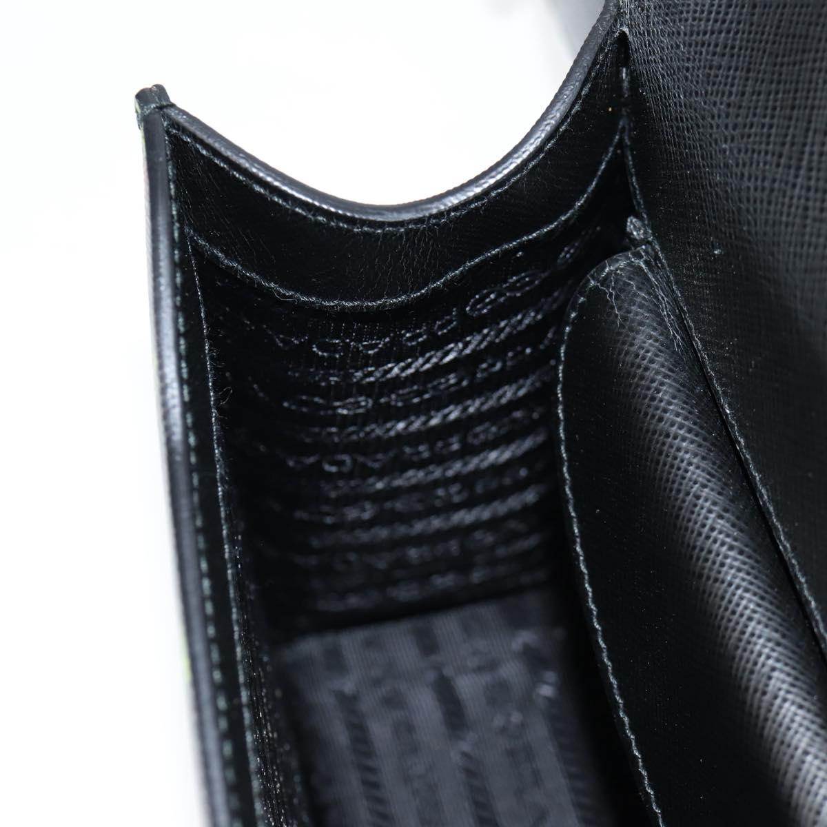 Prada Black Leather Shoulder Bag (Pre-Owned)