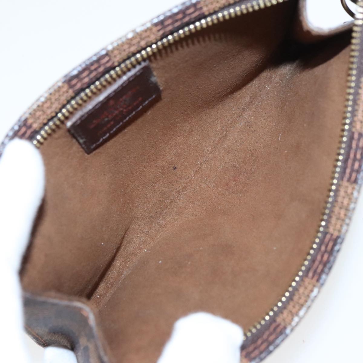 Louis Vuitton Trousse De Toilette Brown Canvas Clutch Bag (Pre-Owned)