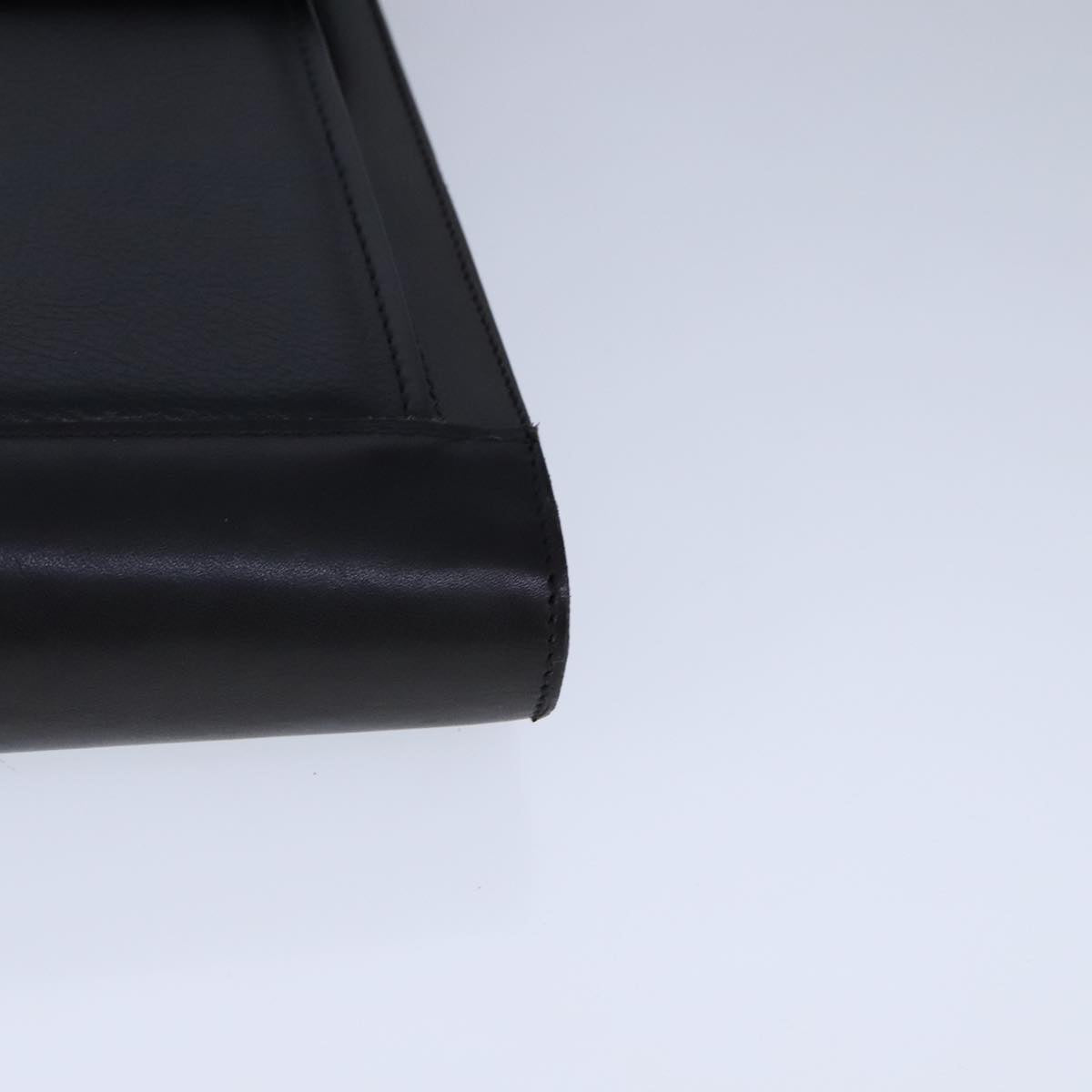 Bally Black Leather Briefcase Bag (Pre-Owned)