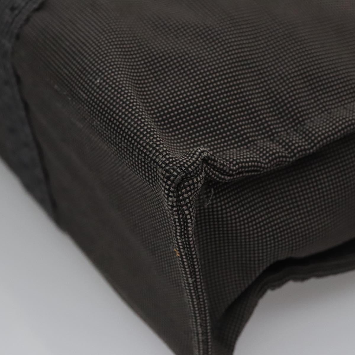 Hermès Herline Grey Canvas Tote Bag (Pre-Owned)