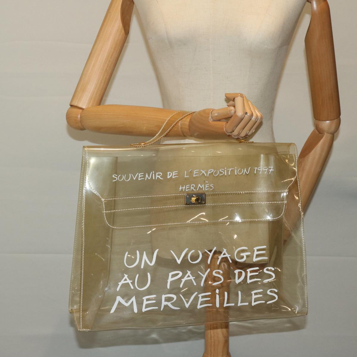 Hermès -- Transparent Vinyl Handbag (Pre-Owned)
