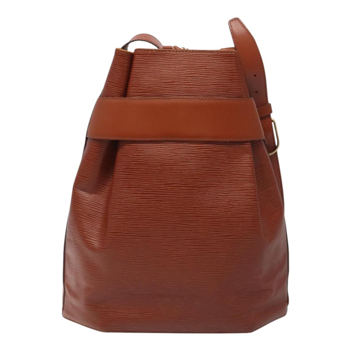 Louis Vuitton Sac D'épaule Brown Leather Shoulder Bag (Pre-Owned)