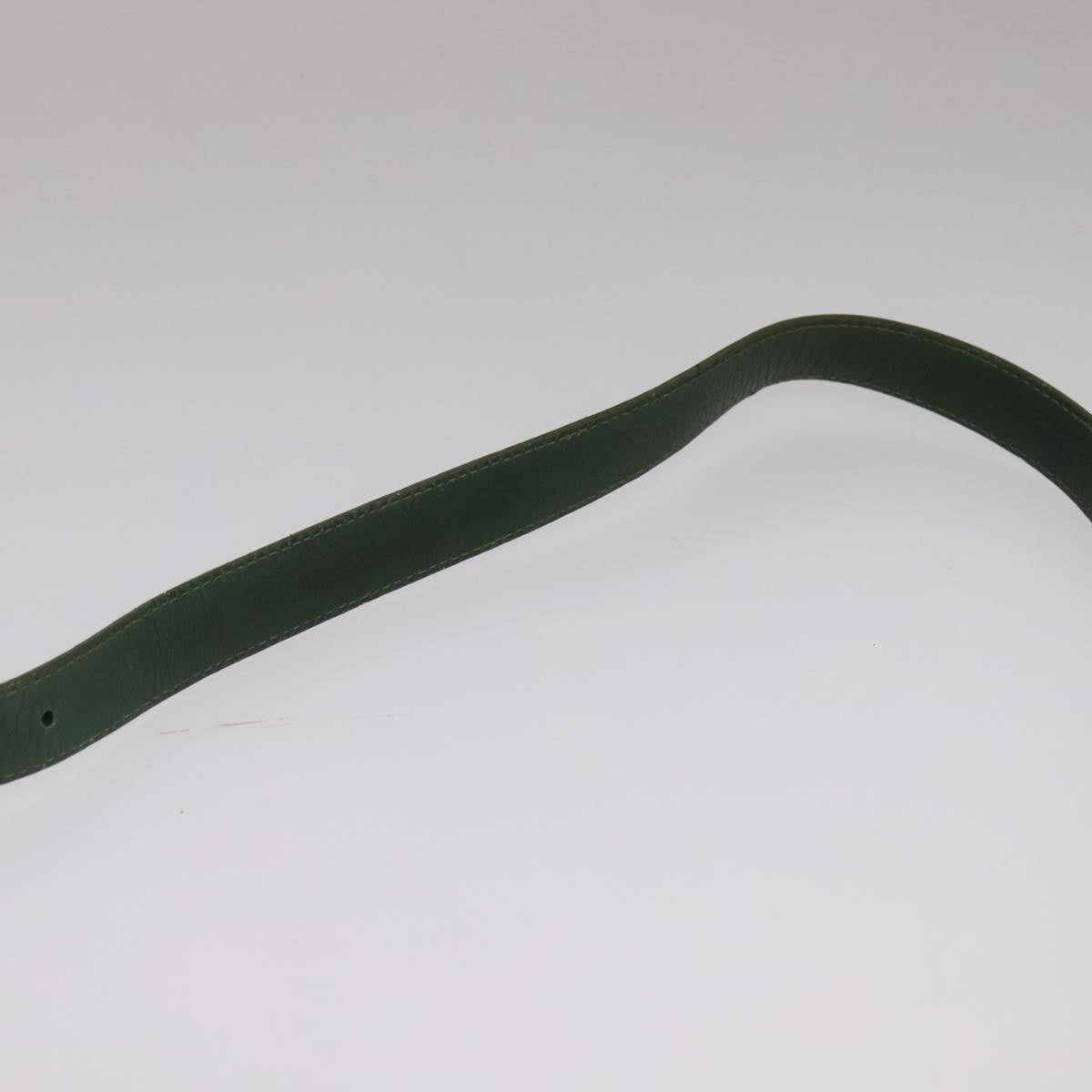 Burberry Green Leather Shoulder Bag (Pre-Owned)