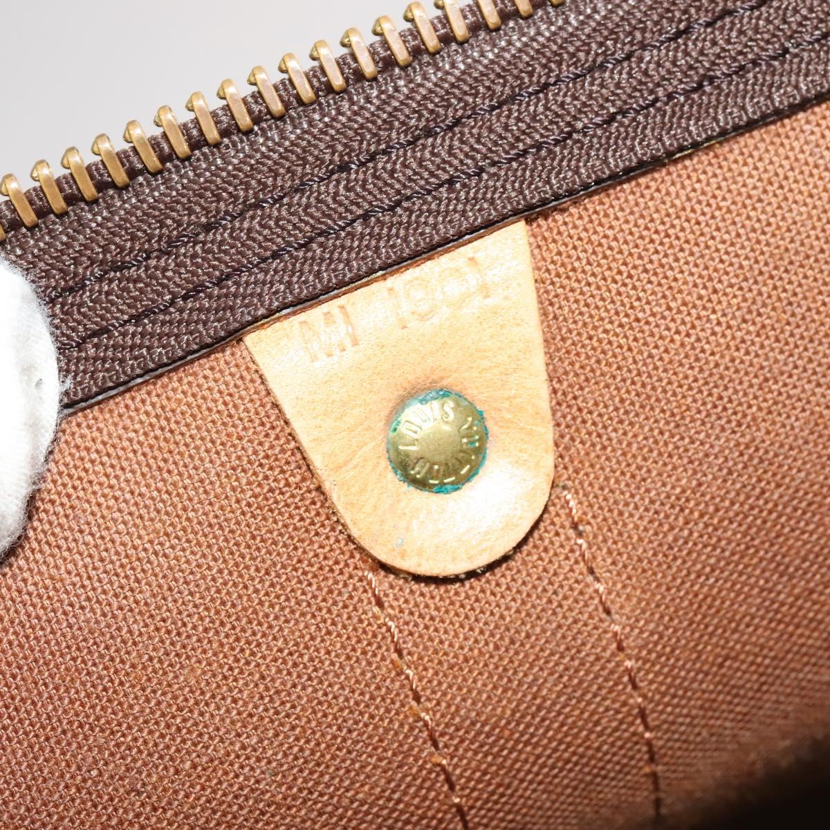 Louis Vuitton Keepall 60 Brown Canvas Travel Bag (Pre-Owned)