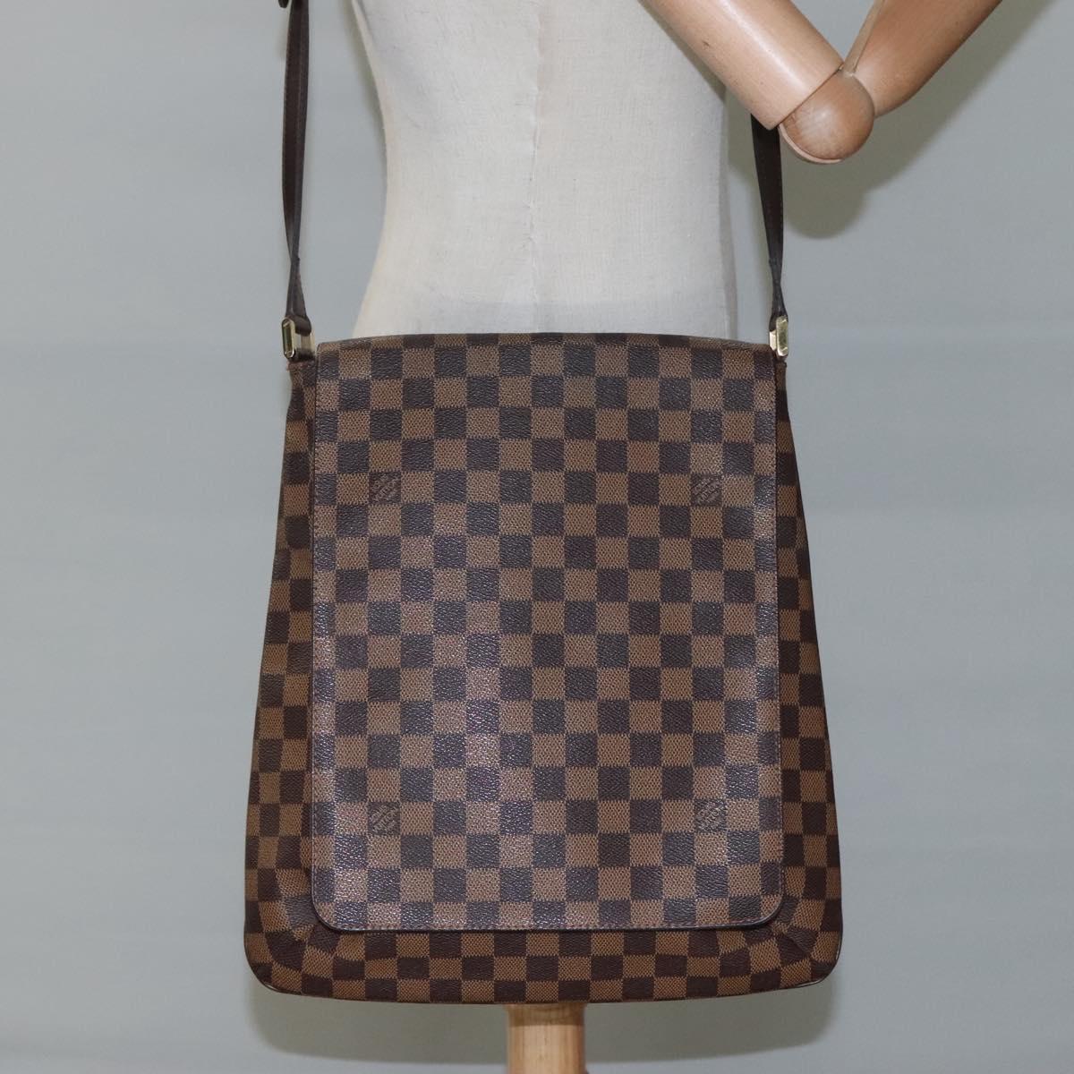 Louis Vuitton Musette Salsa Brown Canvas Shoulder Bag (Pre-Owned)