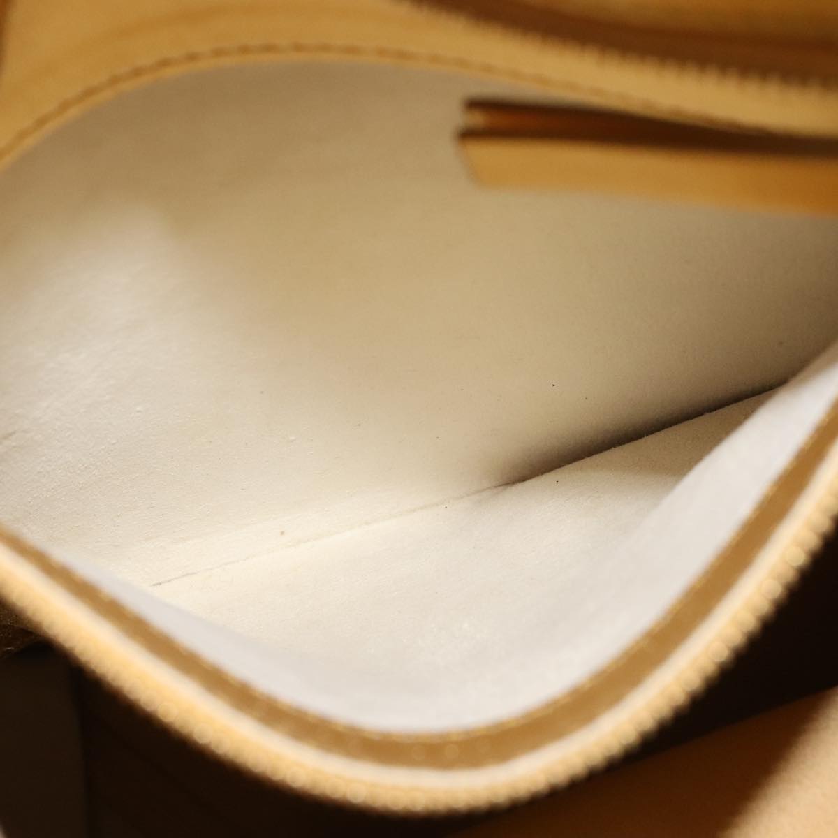 Céline Cabas Beige Leather Tote Bag (Pre-Owned)