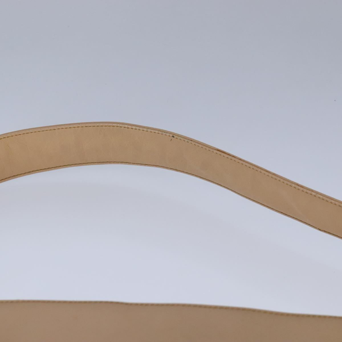Prada Beige Leather Shoulder Bag (Pre-Owned)