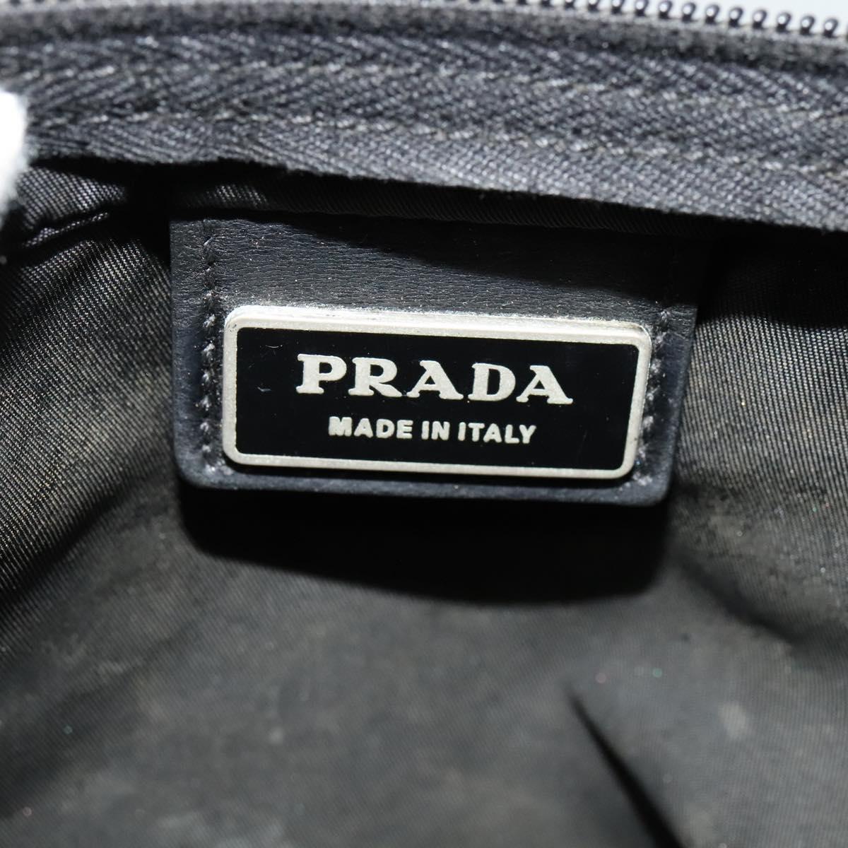 Prada Re-Nylon Black Nylon Shoulder Bag (Pre-Owned)