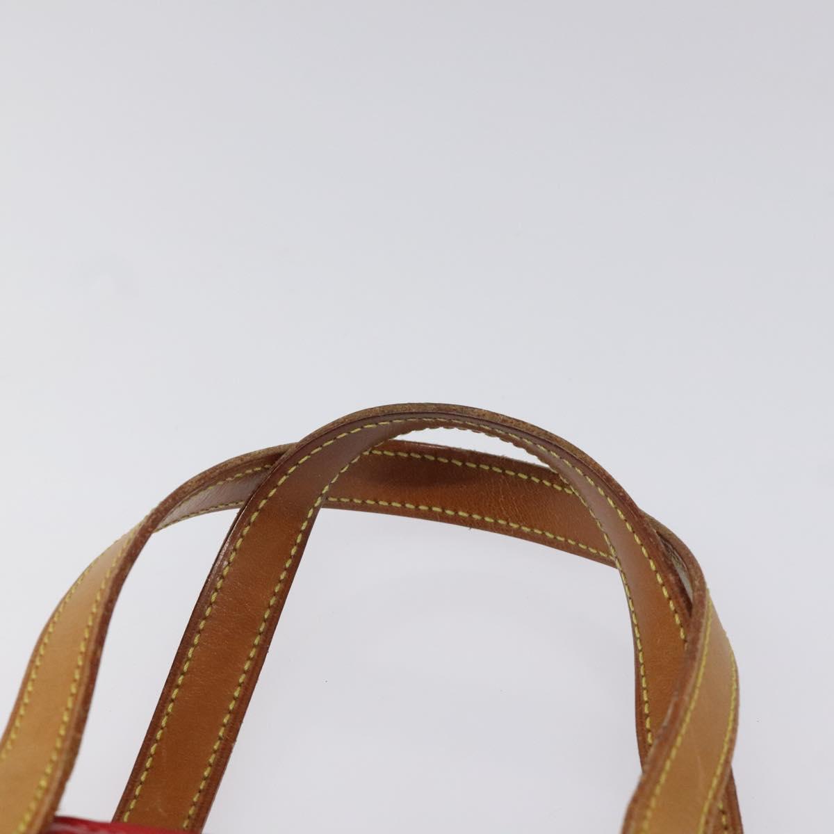 Louis Vuitton Reade Red Patent Leather Tote Bag (Pre-Owned)