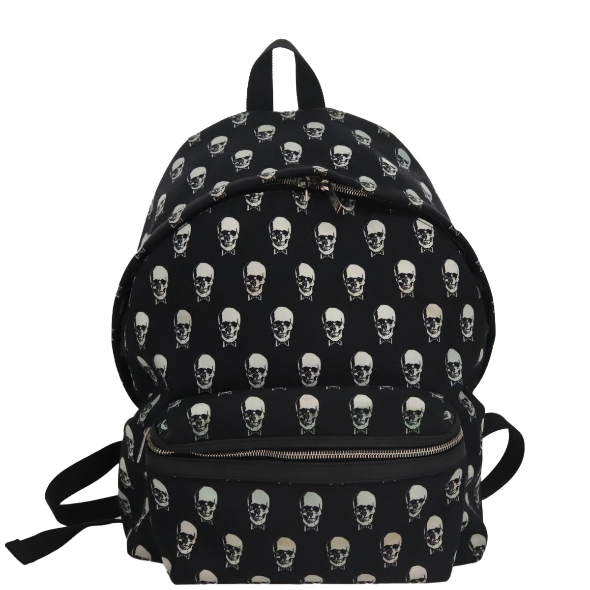 Yves Saint Laurent Black Synthetic Backpack Bag (Pre-Owned)