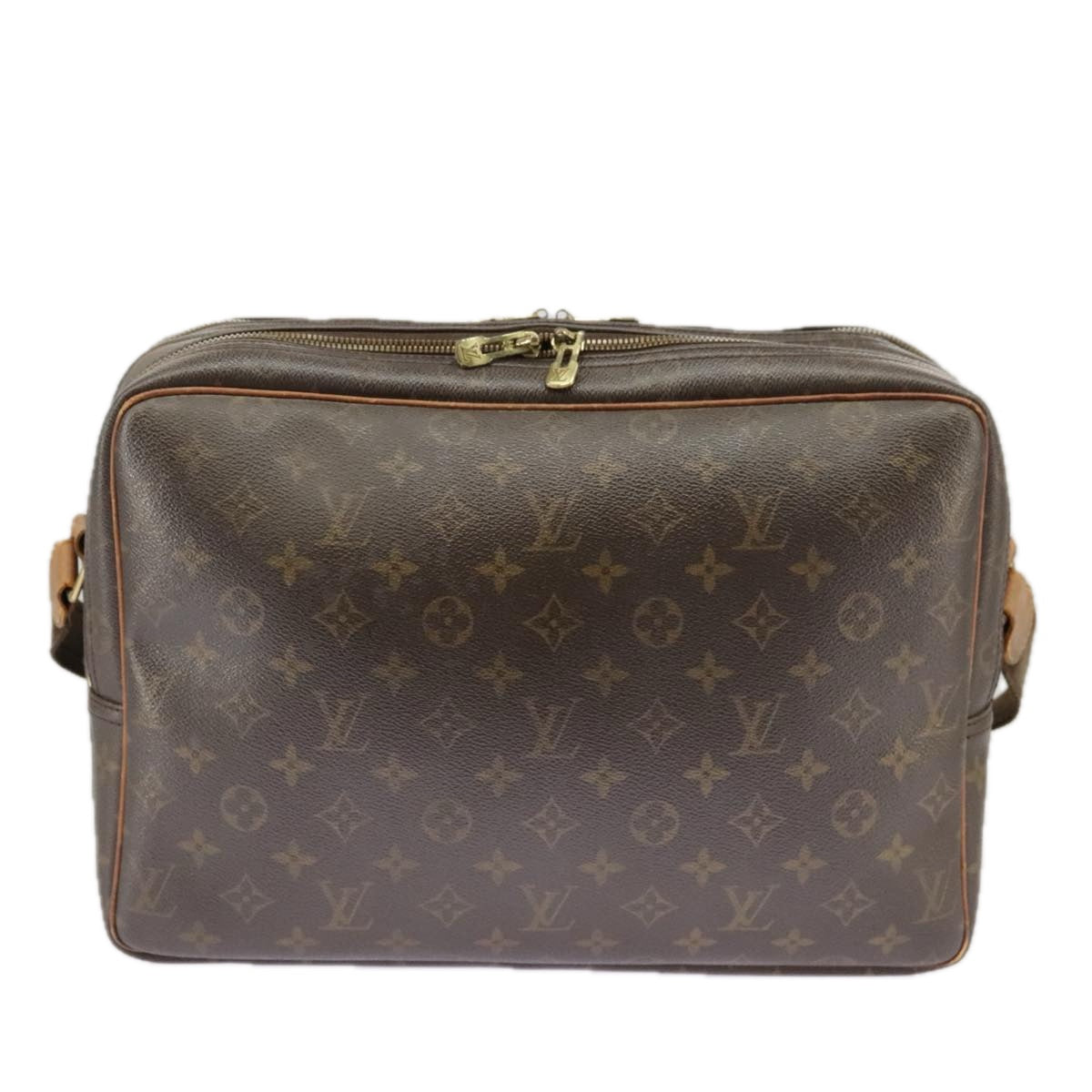 Louis Vuitton Reporter Brown Canvas Shoulder Bag (Pre-Owned)